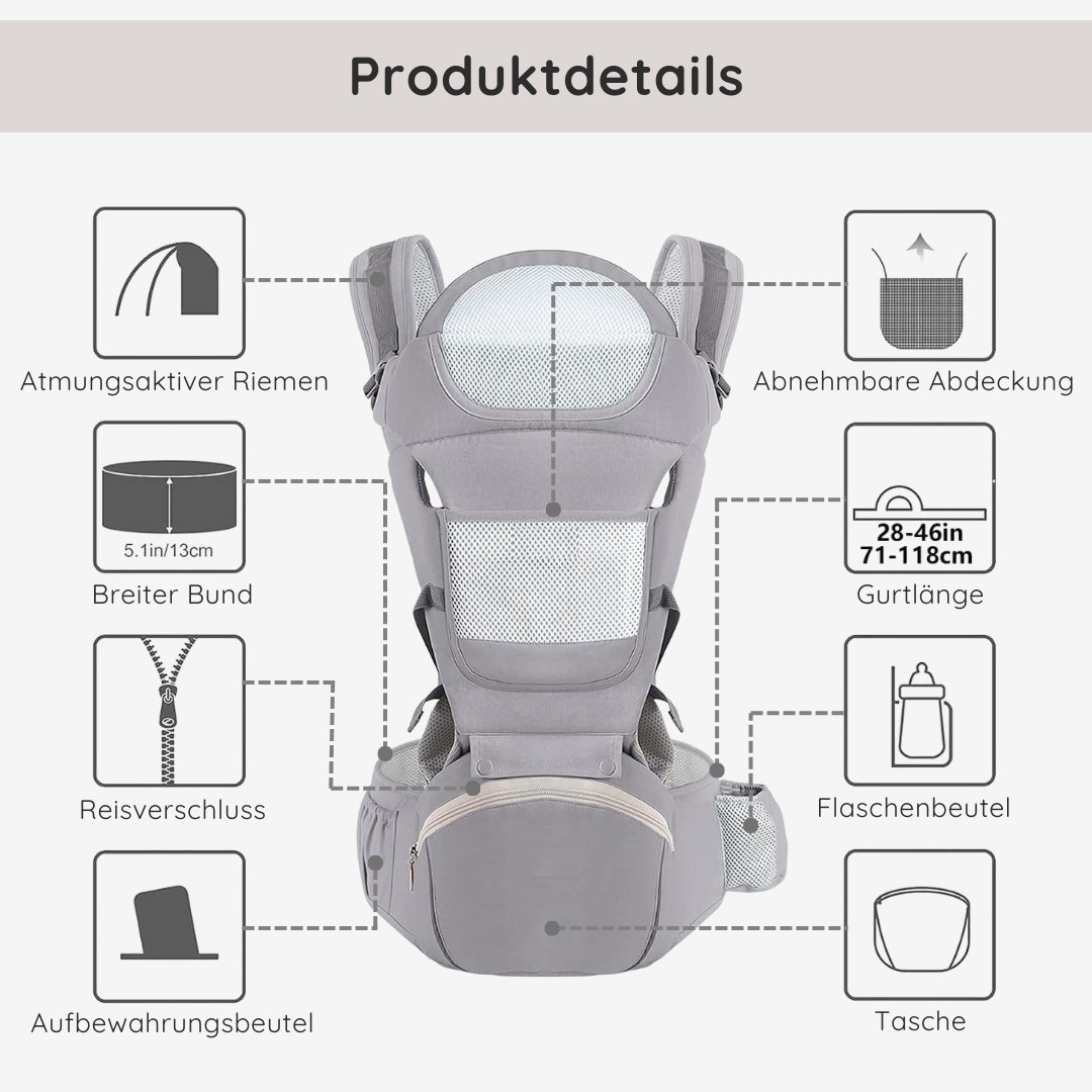 Ergonomische Babytrage