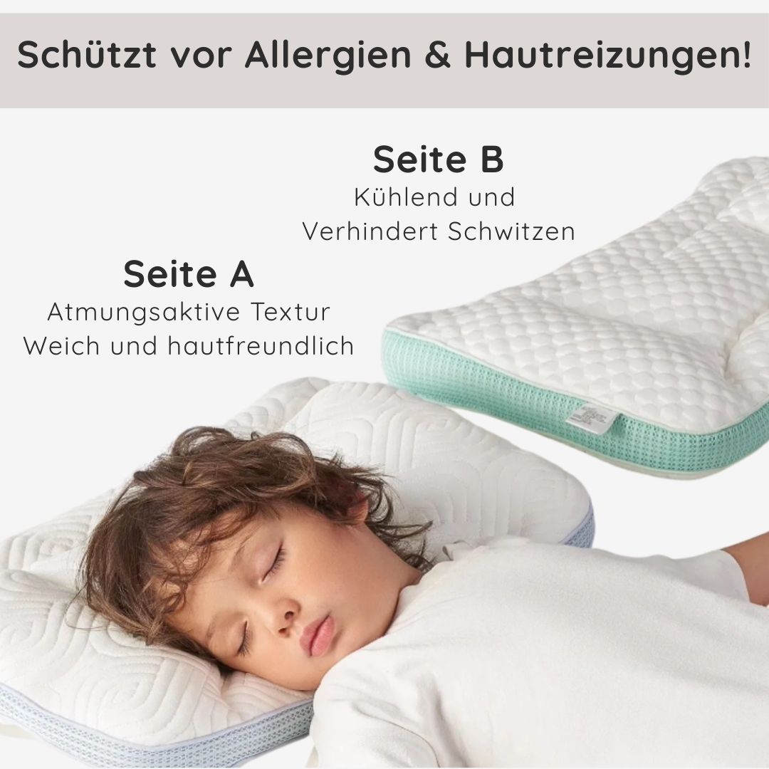 Ergonomisches Kinderkopfkissen