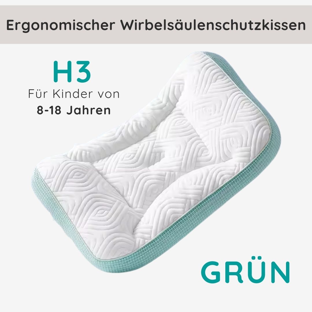 Ergonomisches Kinderkopfkissen